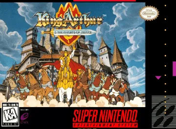 King Arthur & The Knights of Justice (USA) box cover front